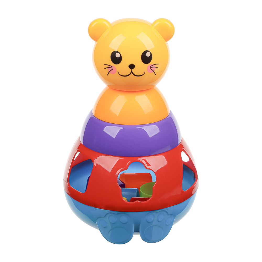 ИГРОЛЕНД Сортер в виде  животного, пластик, 15х10,5х22см - #4