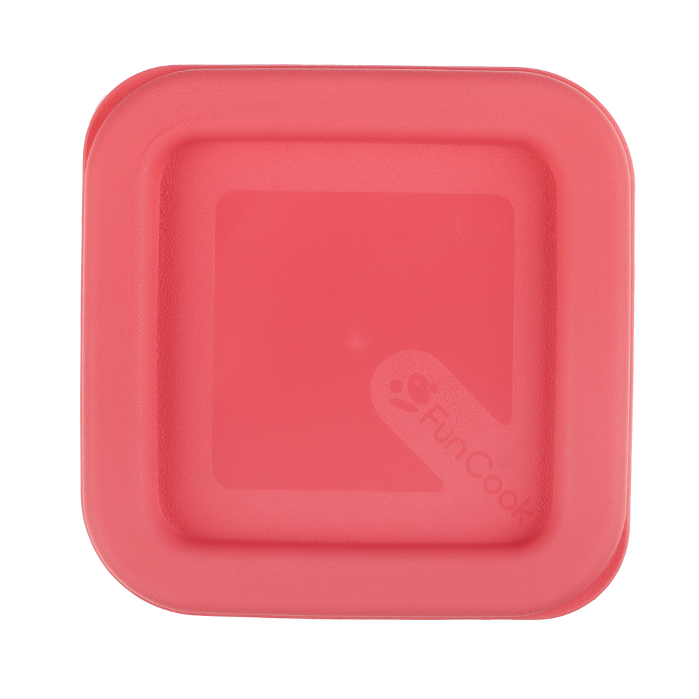 Набор контейнеров пищевых квадратных, 3шт, 0,15л, пластик, 3 цвета - #8