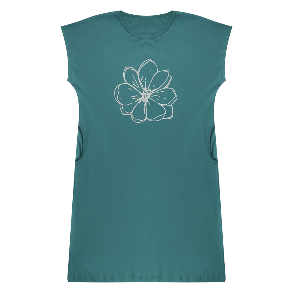 Туника женская с принтом, р. 48-54, 100% хлопок - #4