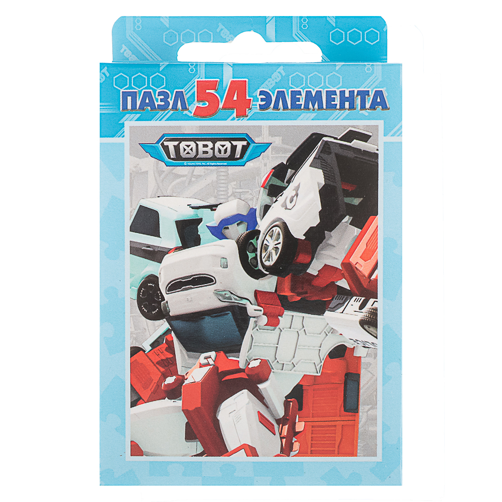 Пазл 54 элемента, 10,5х2,5х6,5см в ассортименте - #17