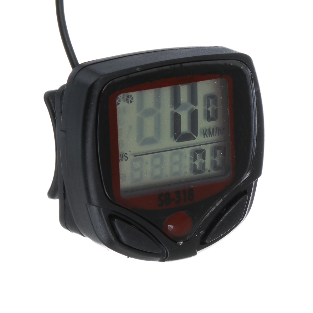 Велокомпьютер проводной, тм BY SPORT, 15 функций, 1хLR44, пластик, металл - #3