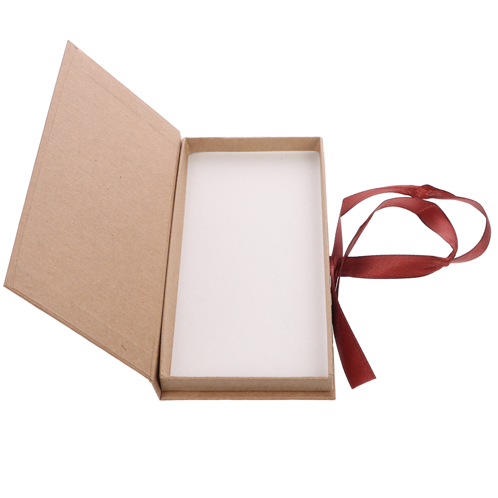 Подарочная коробка ДЛЯ ДЕНЕГ с бантом, крафт бумага, 172х83х16мм - #4