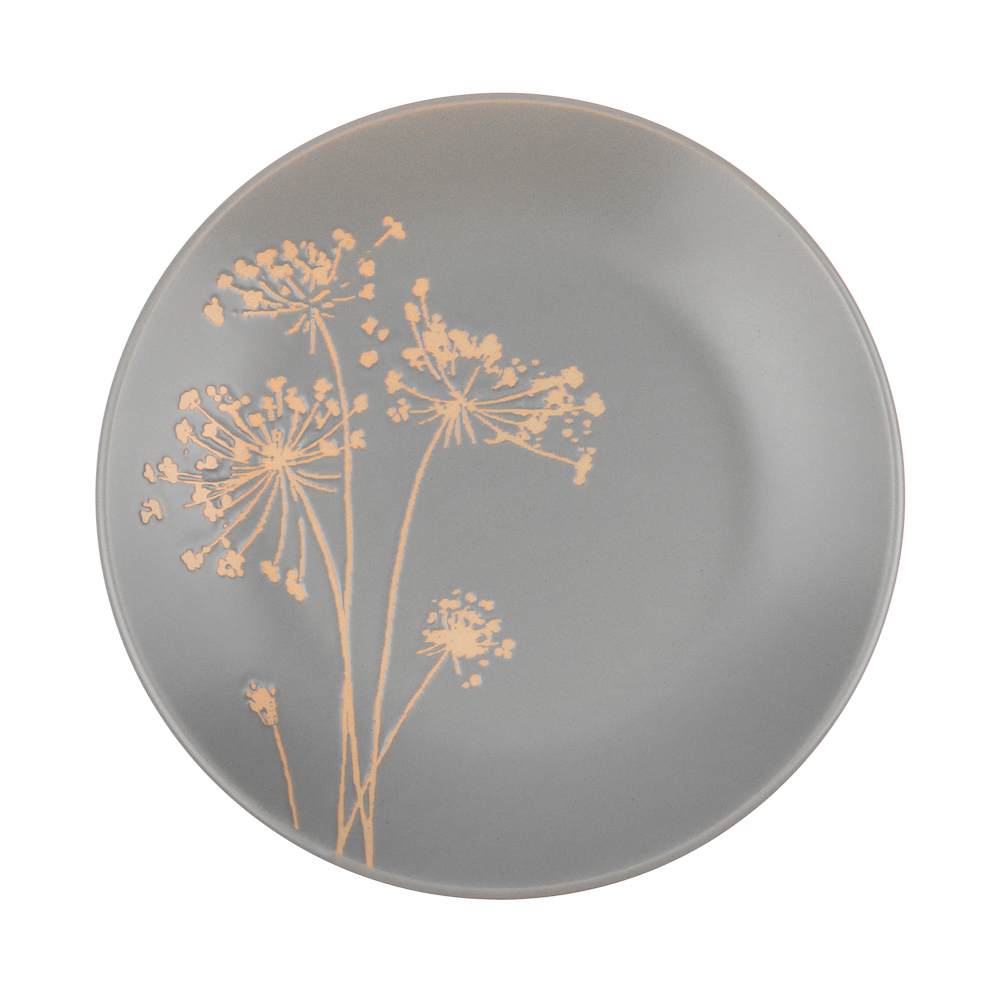 MILLIMI Амми Тарелка закусочная, 19,5см, серый - #1