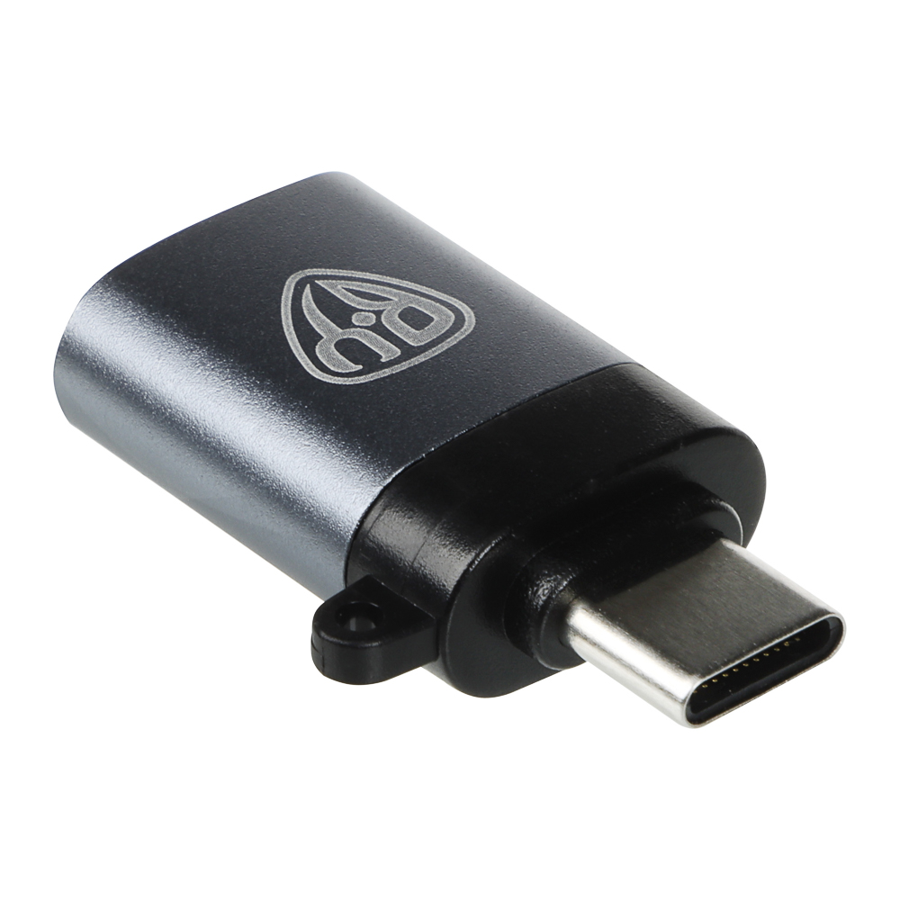 Адаптер-переходник USB3.0-Type C BY, металлик - #5