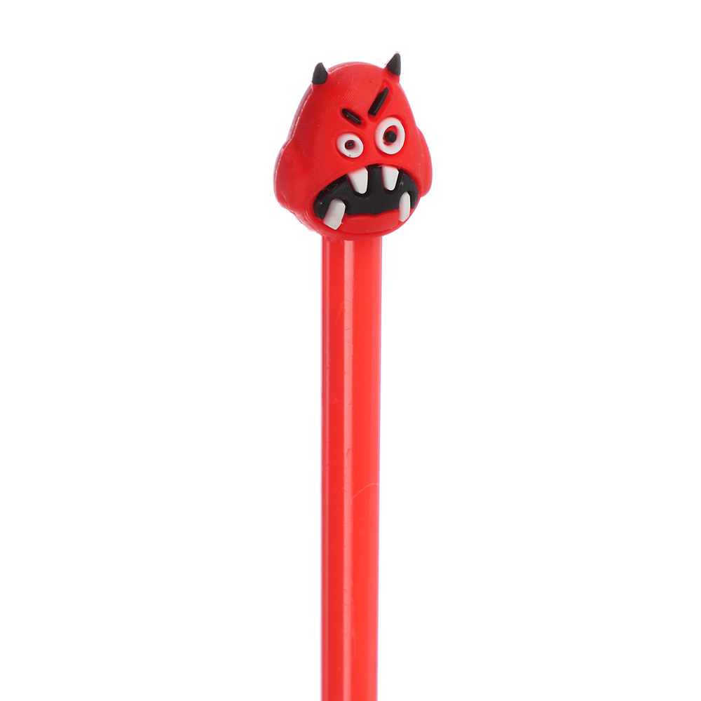 Ручка шариковая в форме монстриков, синяя, 4 дизайна, 18см - #3