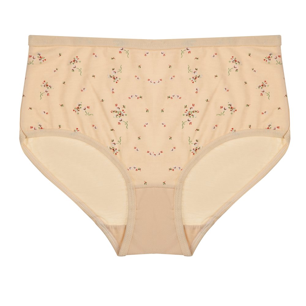 Трусы женские макси с принтом, р.50-52, 95% хлопок, 5% спандекс, Cotton #6001 - #12