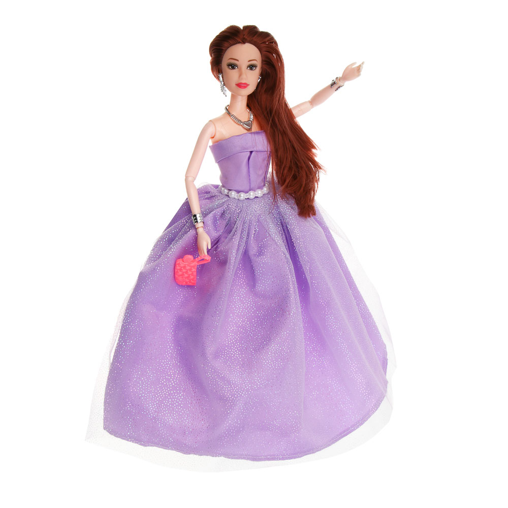 Кукла шарнирная в пышном платье, 29 см, пластик, PVC, тм ИГРОЛЕНД - #5