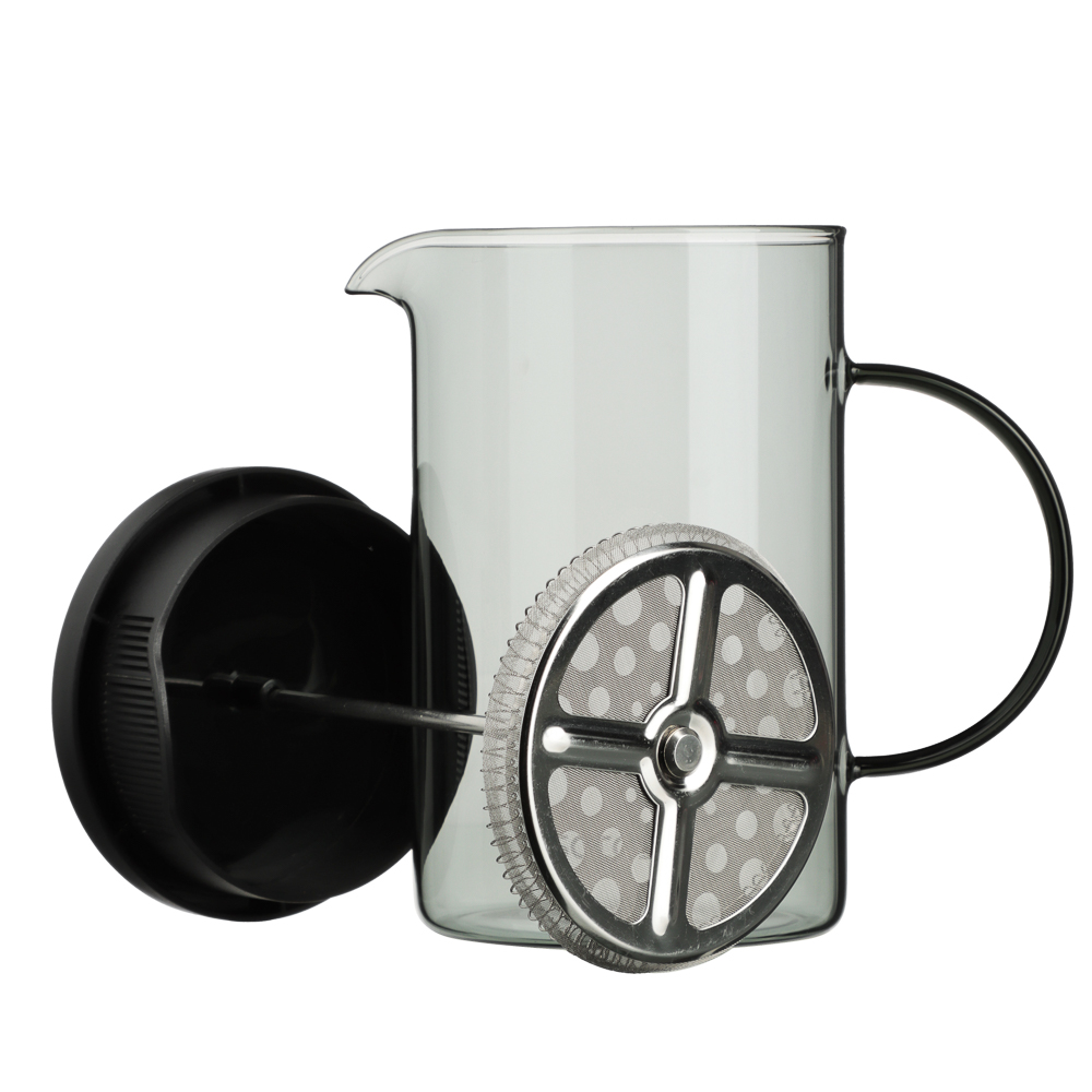 SATOSHI Графит Френч-пресс 800мл, жаропрочное стекло - #6