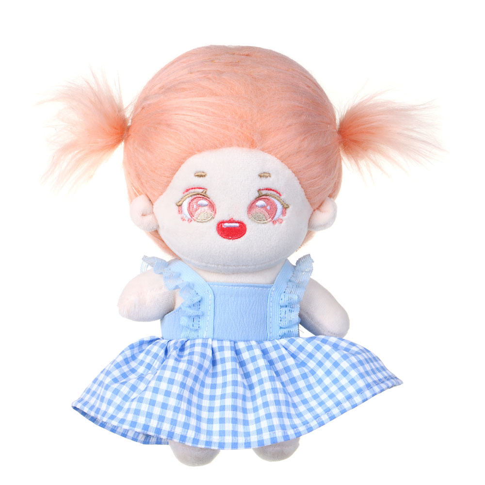 МЕШОК ПОДАРКОВ Игрушка мягкая в виде куклы "Милашка", полиэстер, хлопок, 20х15см, 2 дизайна - #1