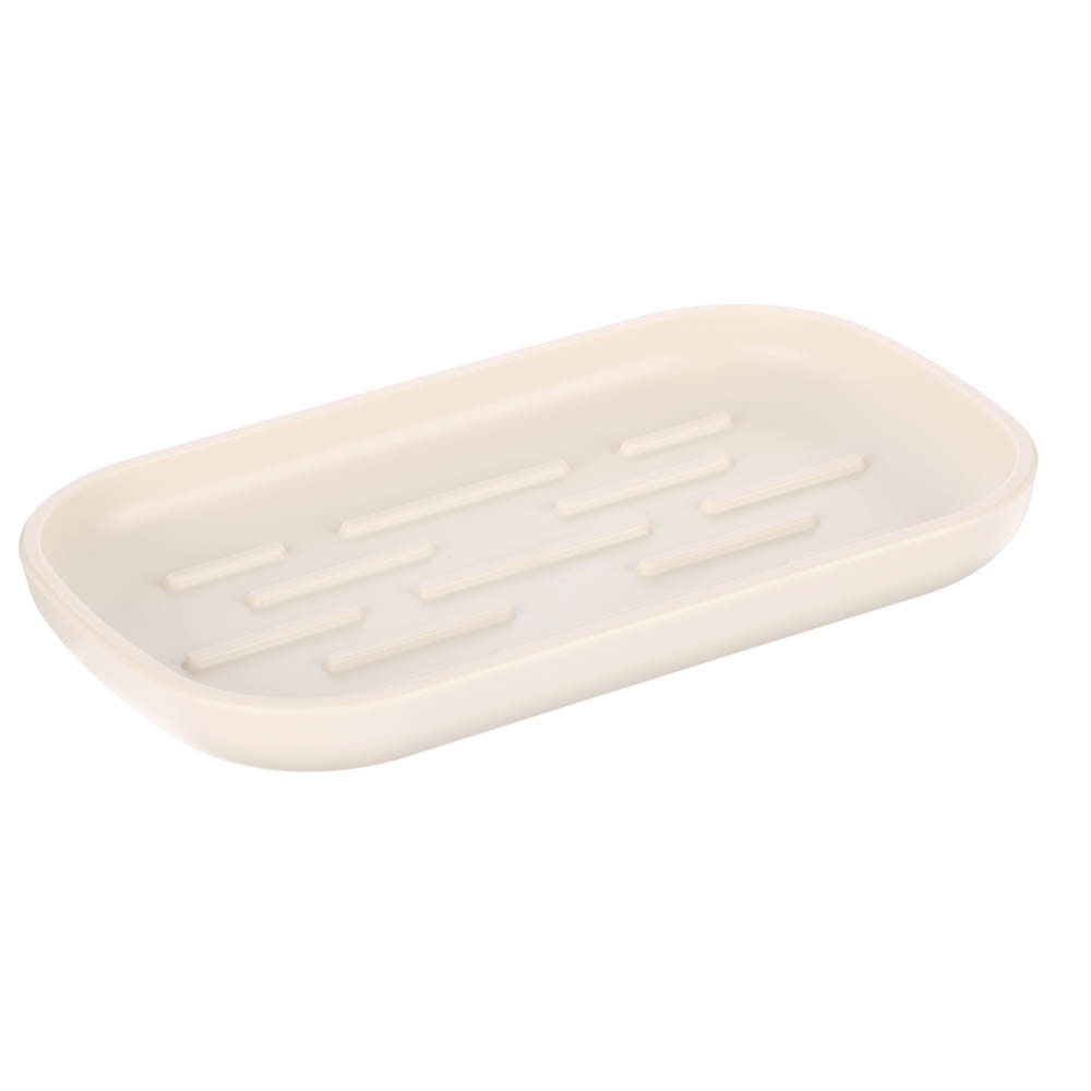 Мыльница Flux, бежевый,7,5х13,5х1,8см - #1