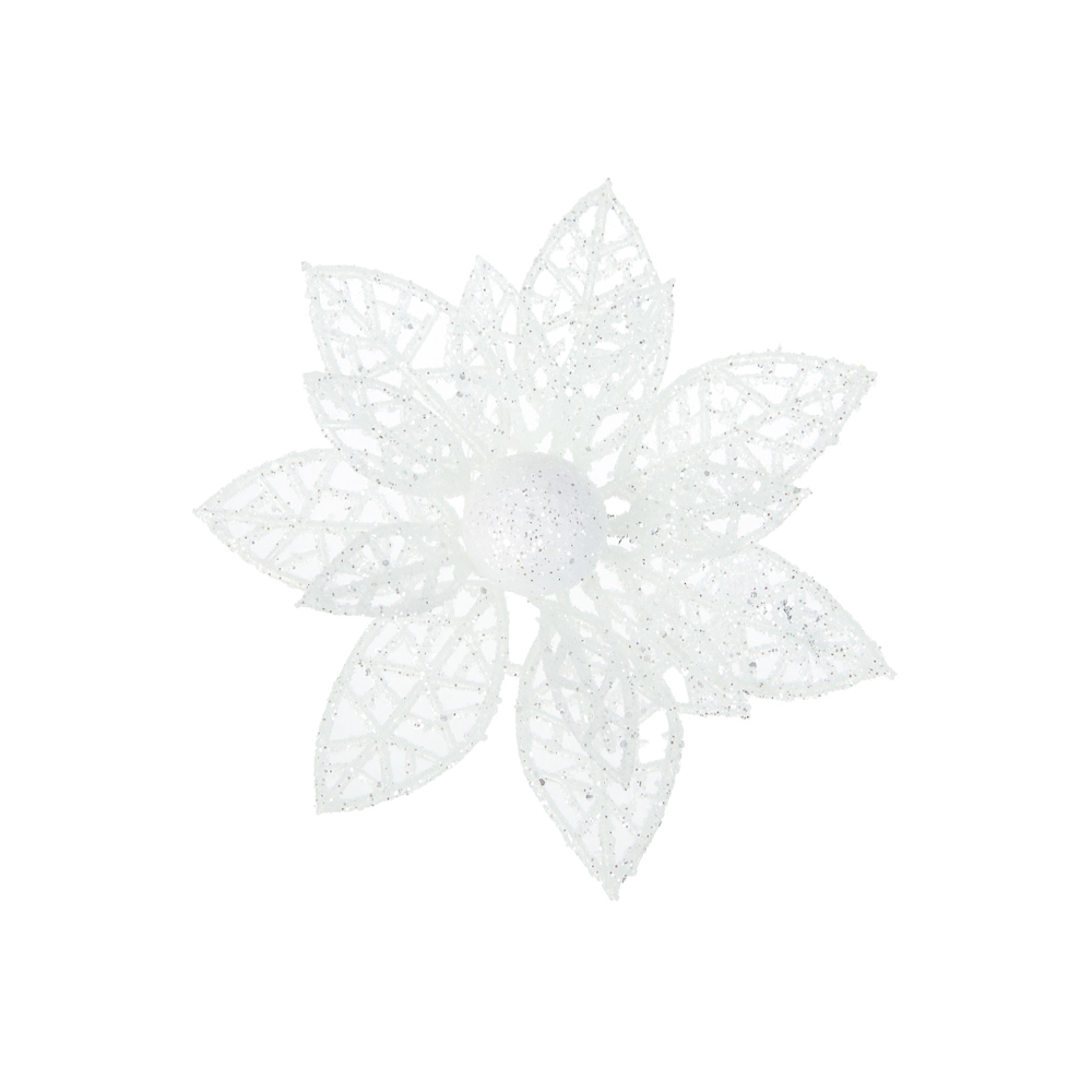 СНОУ БУМ Цветы на проволоке 10x10 см, 3 шт - #2