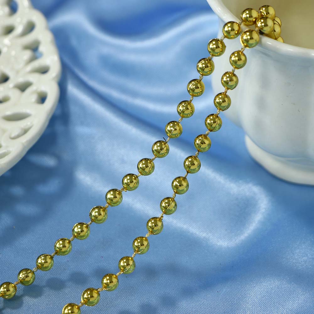 СНОУ БУМ Бусы декоративные 0,6x500 см, туба, 6 цветов, 26-747 - #10