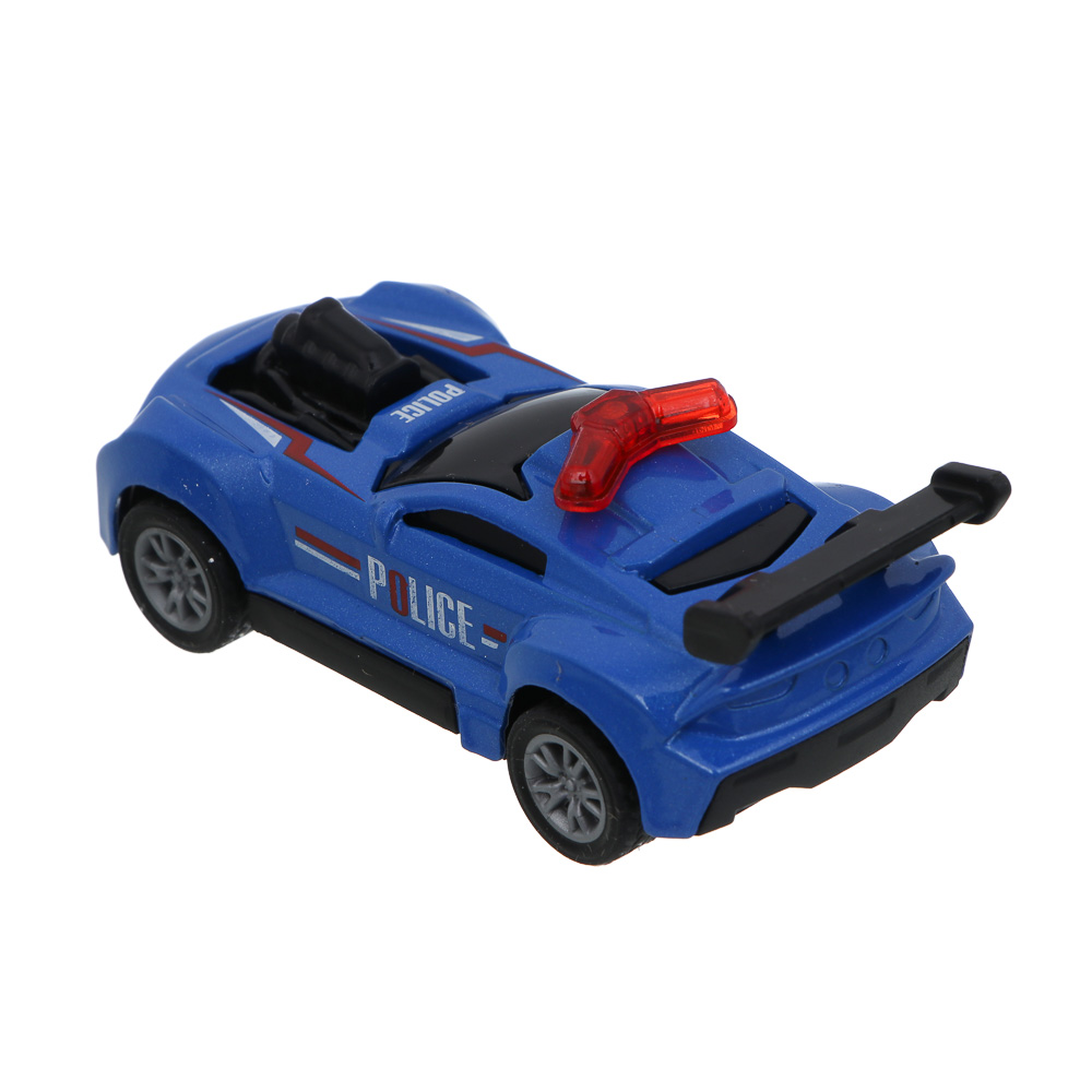 ИГРОЛЕНД Машинка "Мегагонка", инерция, металл, 10,9х13х3 см, 18 дизайнов - #5