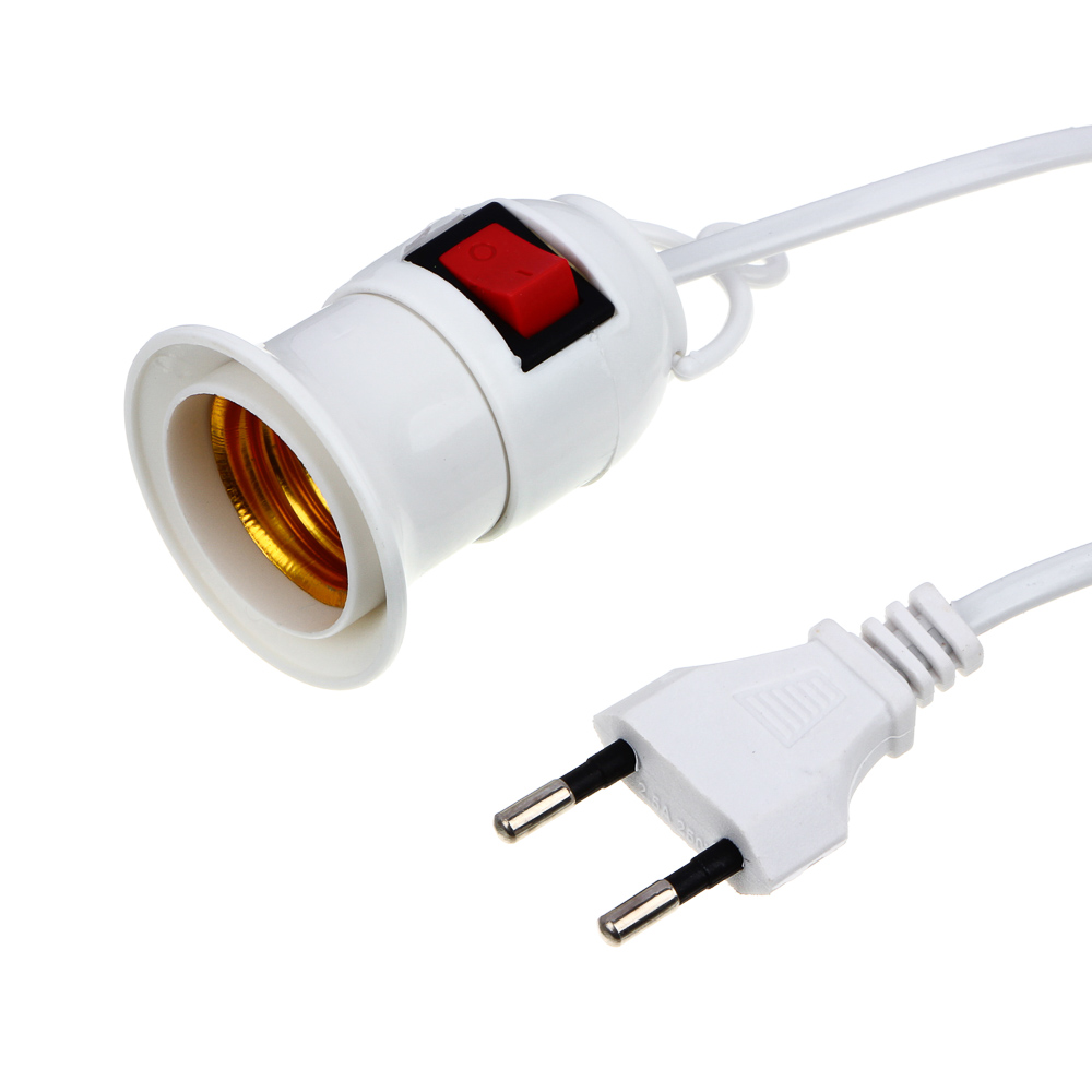 INBLOOM Удлинитель для лампочки с выключателем, Е27, 3 м, медь - #2