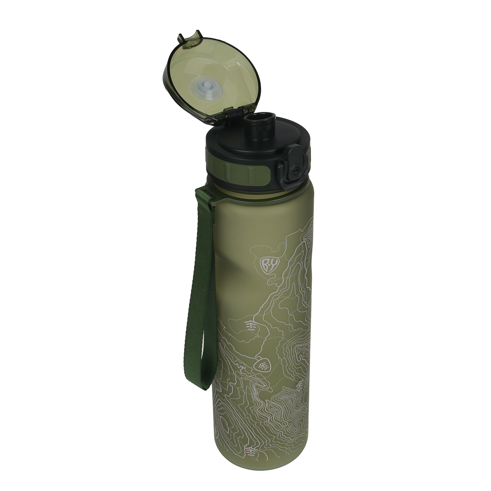 BY Бутылка спортивная для воды с поильником 29x7,5см, 1000мл, PC, 4 дизайна - #4