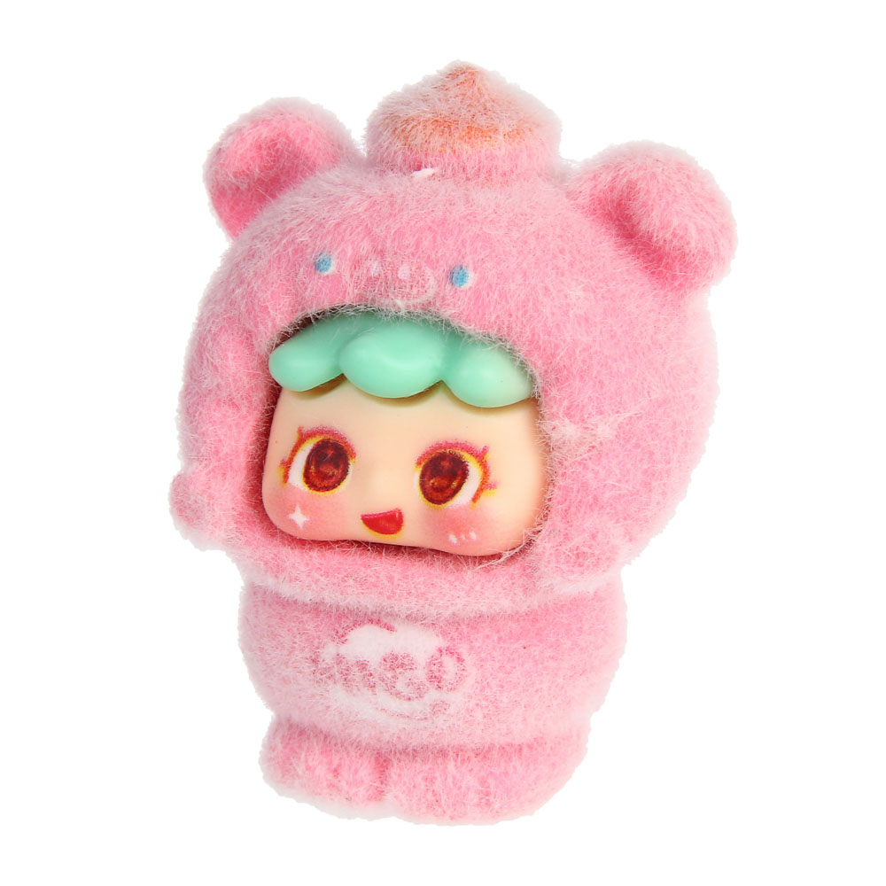 Игрушка сюрприз "Милахи", полистоун, флок, 5,8х5,8х7см, 12 дизайнов - #9