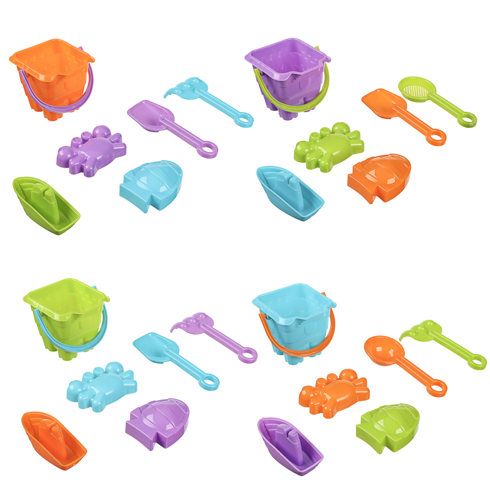 Набор для игры в песке, 6 предметов, ИГРОЛЕНД, для детей 3+ - #2