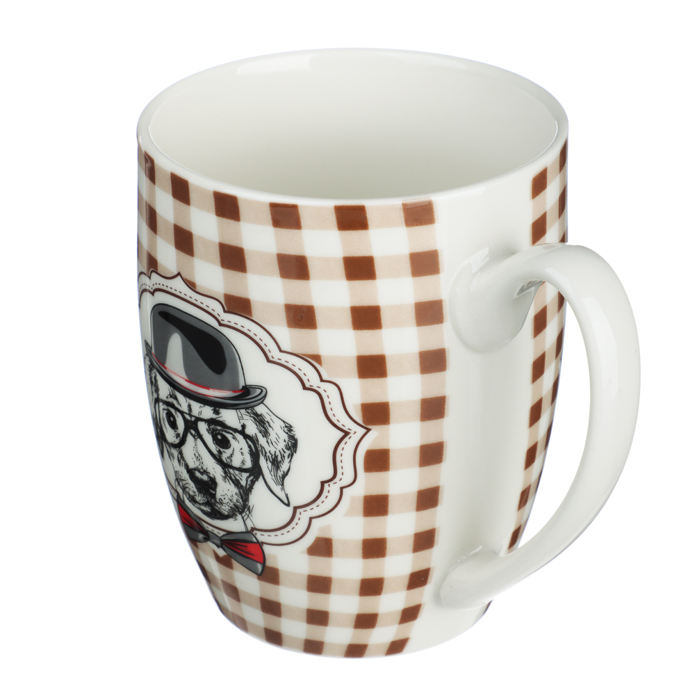 MILLIMI Кружка Собачки, 350мл, фарфор, 4 дизайна - #3