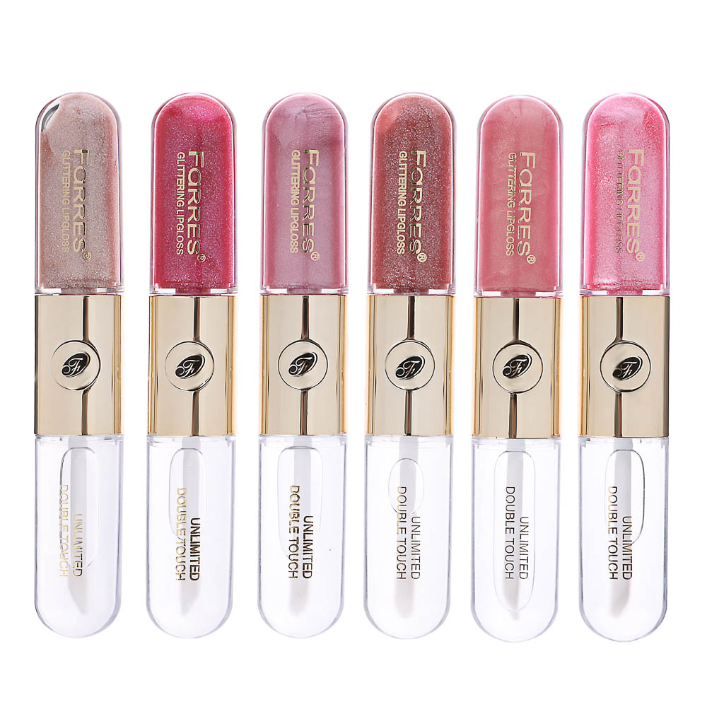 Сияющий блеск + масло для губ 2 в 1, тм Farres, 10 мл - #1