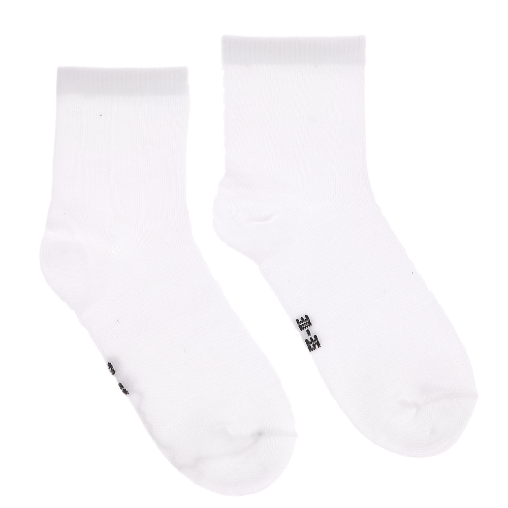 Носки детские белые, р. 18-26, 85%хлопок, 10% эластан, 5% полиамид, тм Ky, Фенна, #K117 - #2