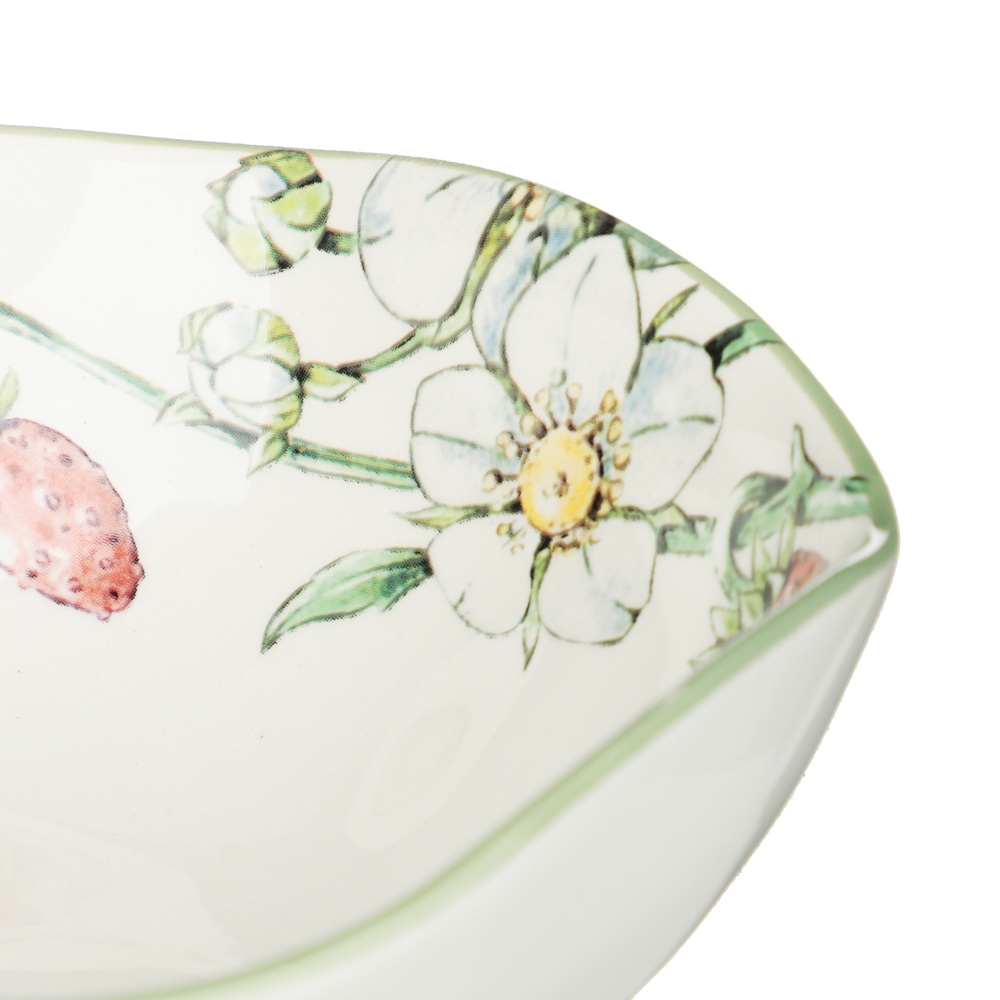 MILLIMI Земляника Салатник, 15,5х5см, 380мл, керамика - #2