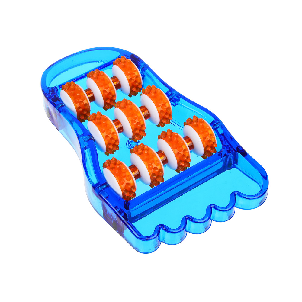 Массажер для ступней ног (улучшающий кровообращение) тм BY SPORT, 21,5x12см, пластик, 2 цвета - #7