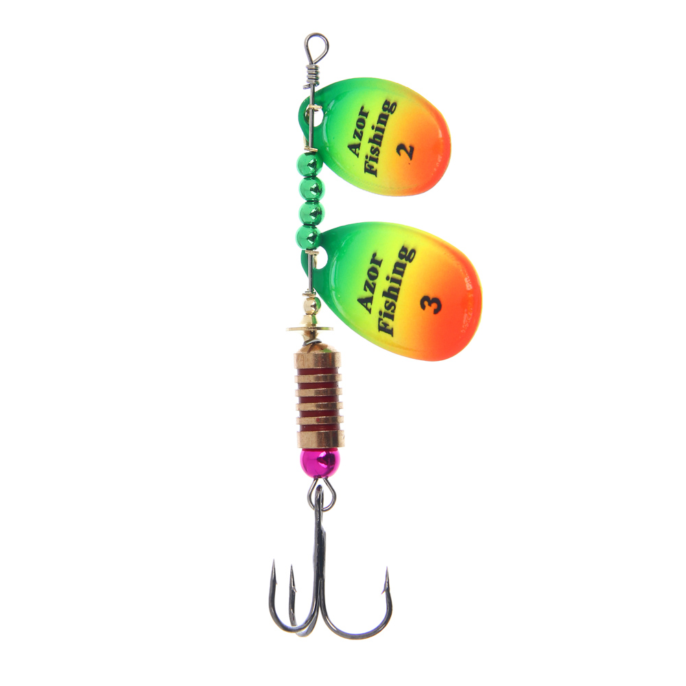 Блесна вращающаяся "Тандем" тм AZOR FISHING, 2 лепестка, 12гр., 5 цветов - #3