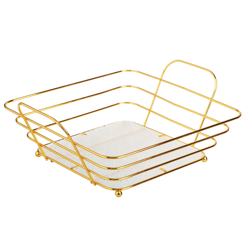 SATOSHI Кантри Корзина для фруктов 27х23х10см, сталь, акрил - #1