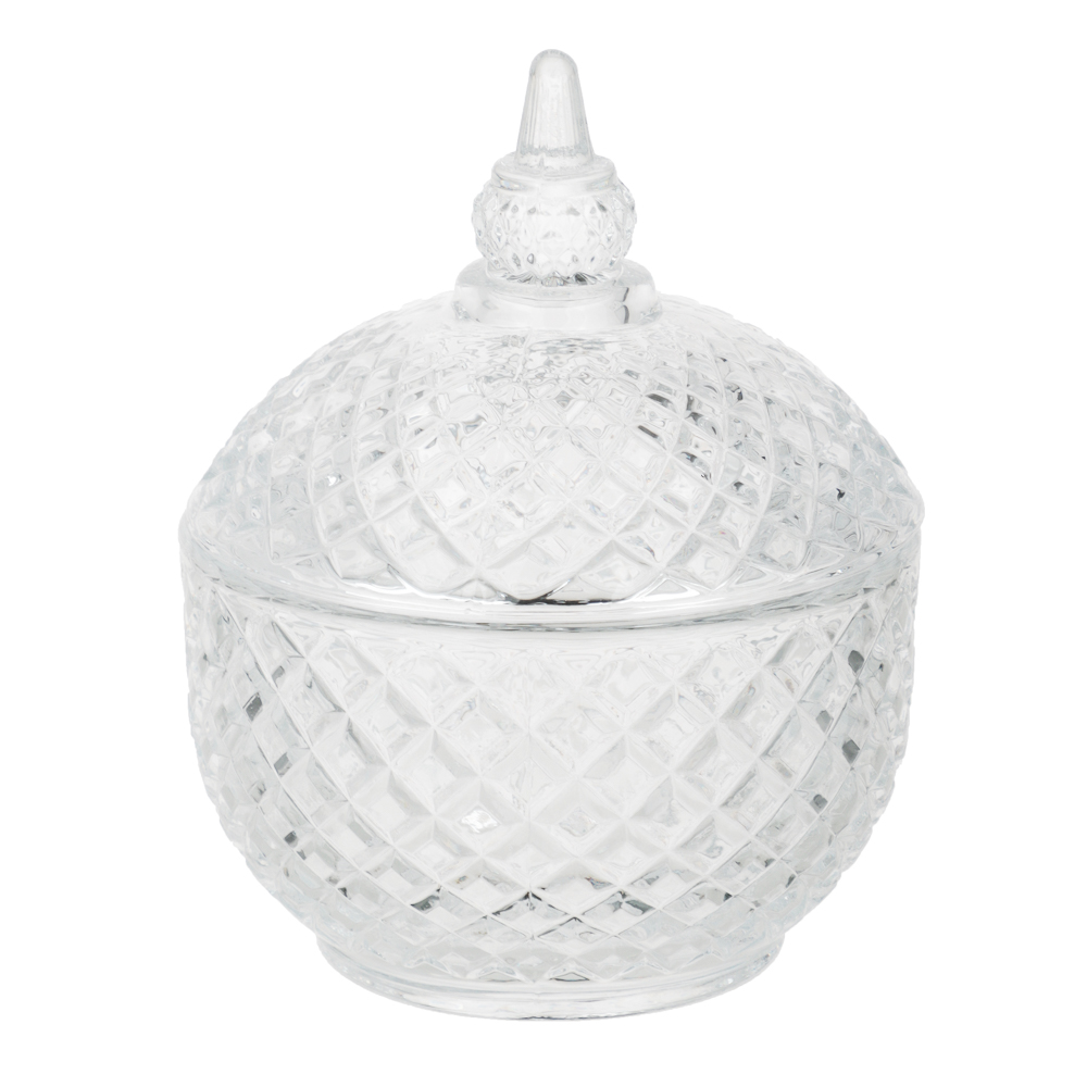 Сахарница стекло 9.5x12см - #1