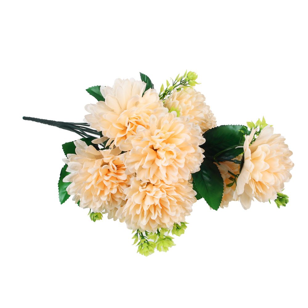 Букет искусственных цветов, пластик, в виде георгин, 10 цветков, арт 05 - #1