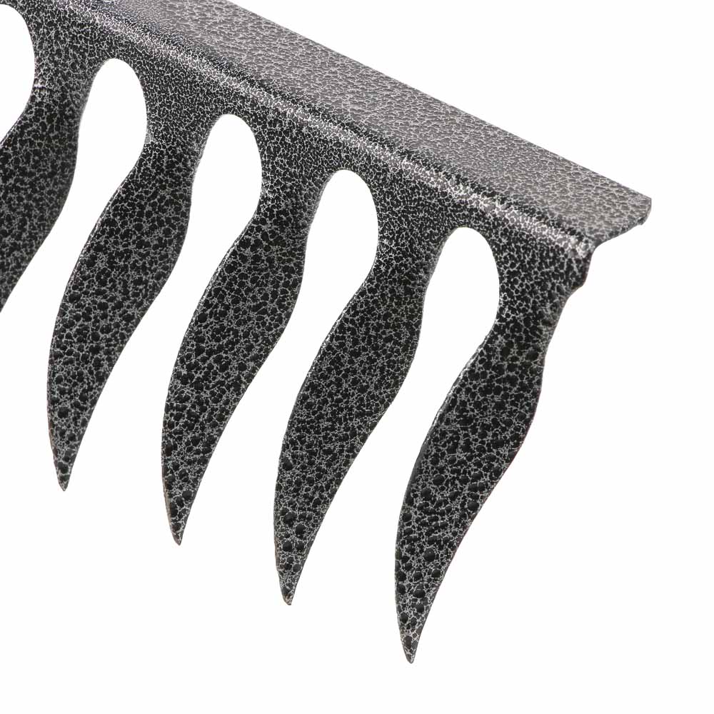 Грабли витые 12-зубьев б/ч, порошковый окрас,0.2 см, сталь - #5