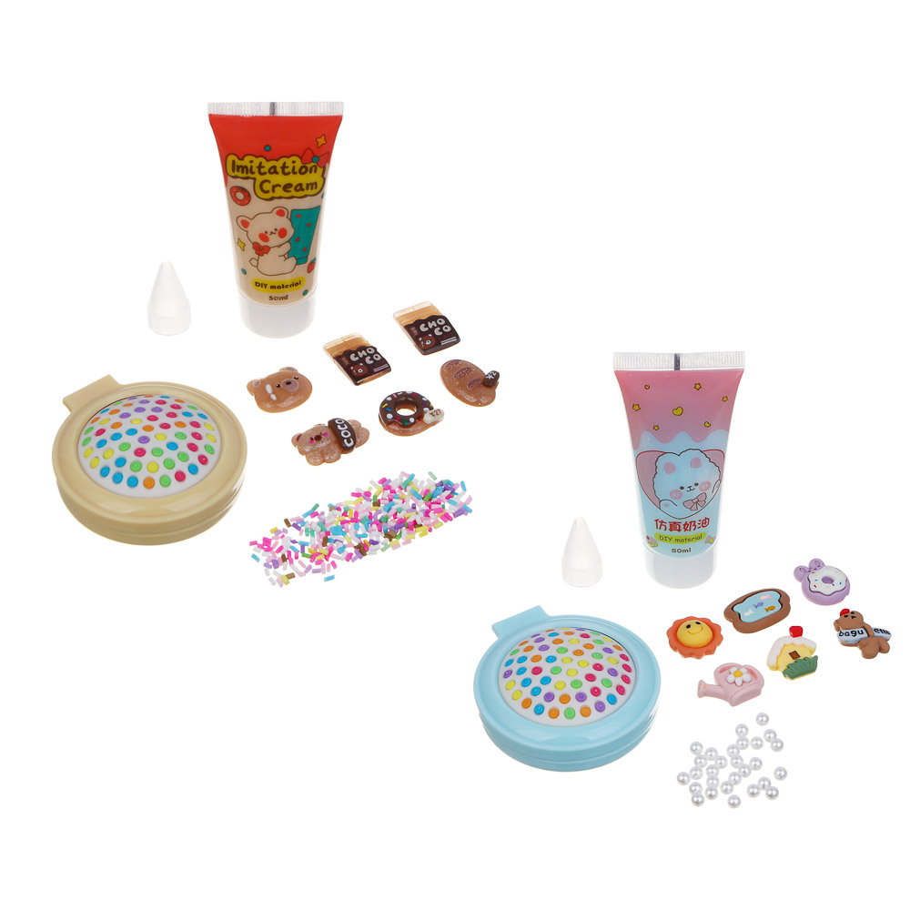 ХОББИХИТ Набор для творчества "Волшебное зеркальце", 7х6 см, PP, PE, полимер (ПВА), 3 дизайна - #2