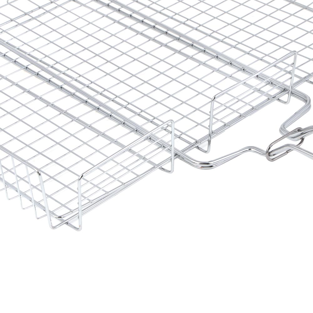 Решетка-гриль хром. тм GRILLBOOM, 30х40х7см - #2