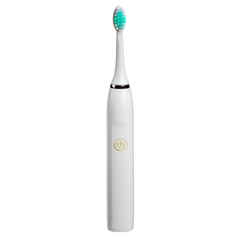 LEBEN Электрическая зубная щётка, 3.5 Вт, 2 насадки в комплекте, белый - #2