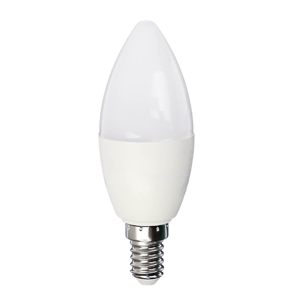 FORZA Лампа светодиодная свеча С37 9W, E14, 4200К - #1