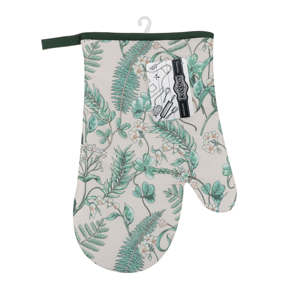 PROVANCE Мосс Прихватка-варежка 17х27 см цветы, 100% полиэстер, 3 дизайна - #8