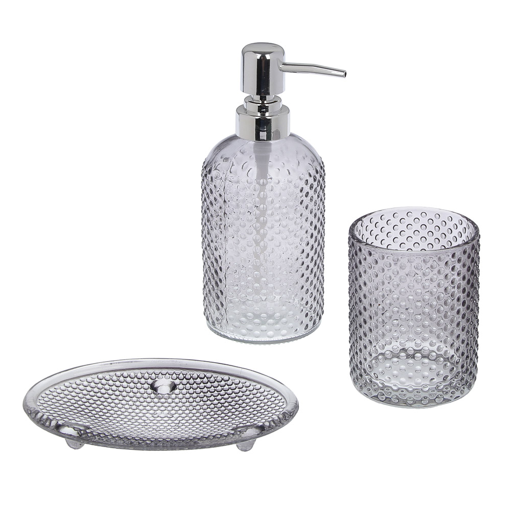 Мыльница тм VETTA Асти, стекло, 10x15x2см - #5