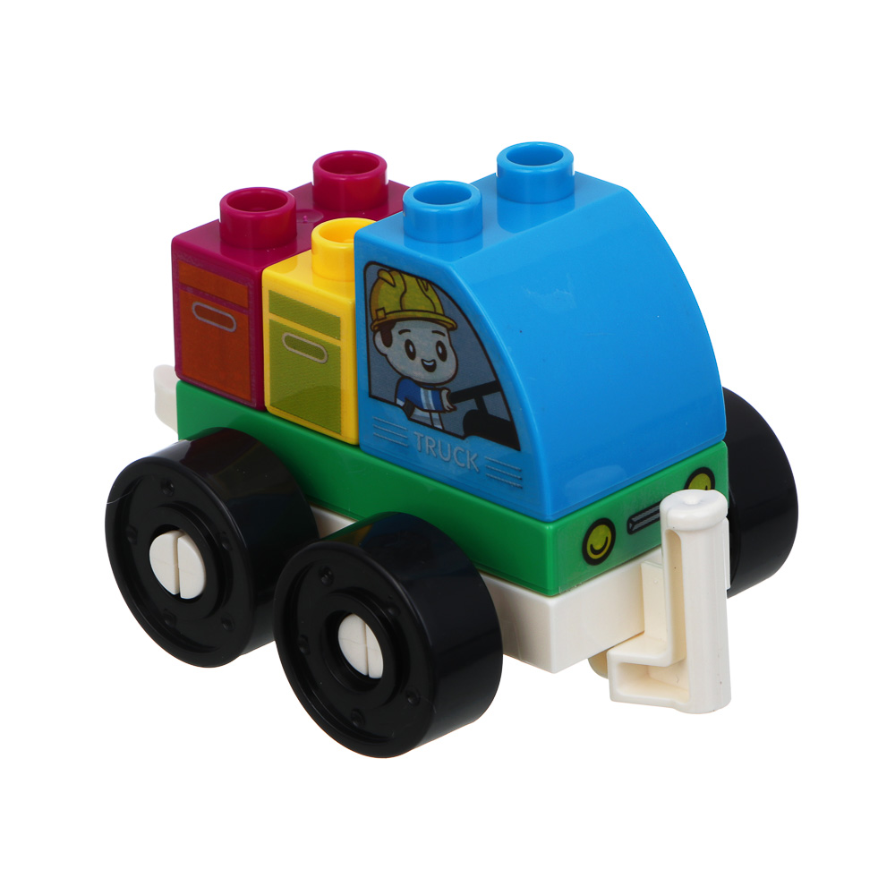 Конструктор развивающий "Транспорт", ABS, 11х6х10см, 6 дизайнов - #7