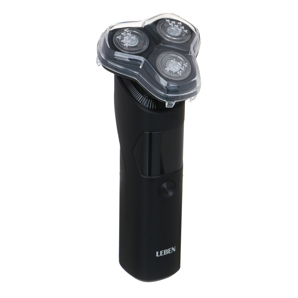 LEBEN Бритва роторная премиум с влагозащитой, аккумуляторная - #5