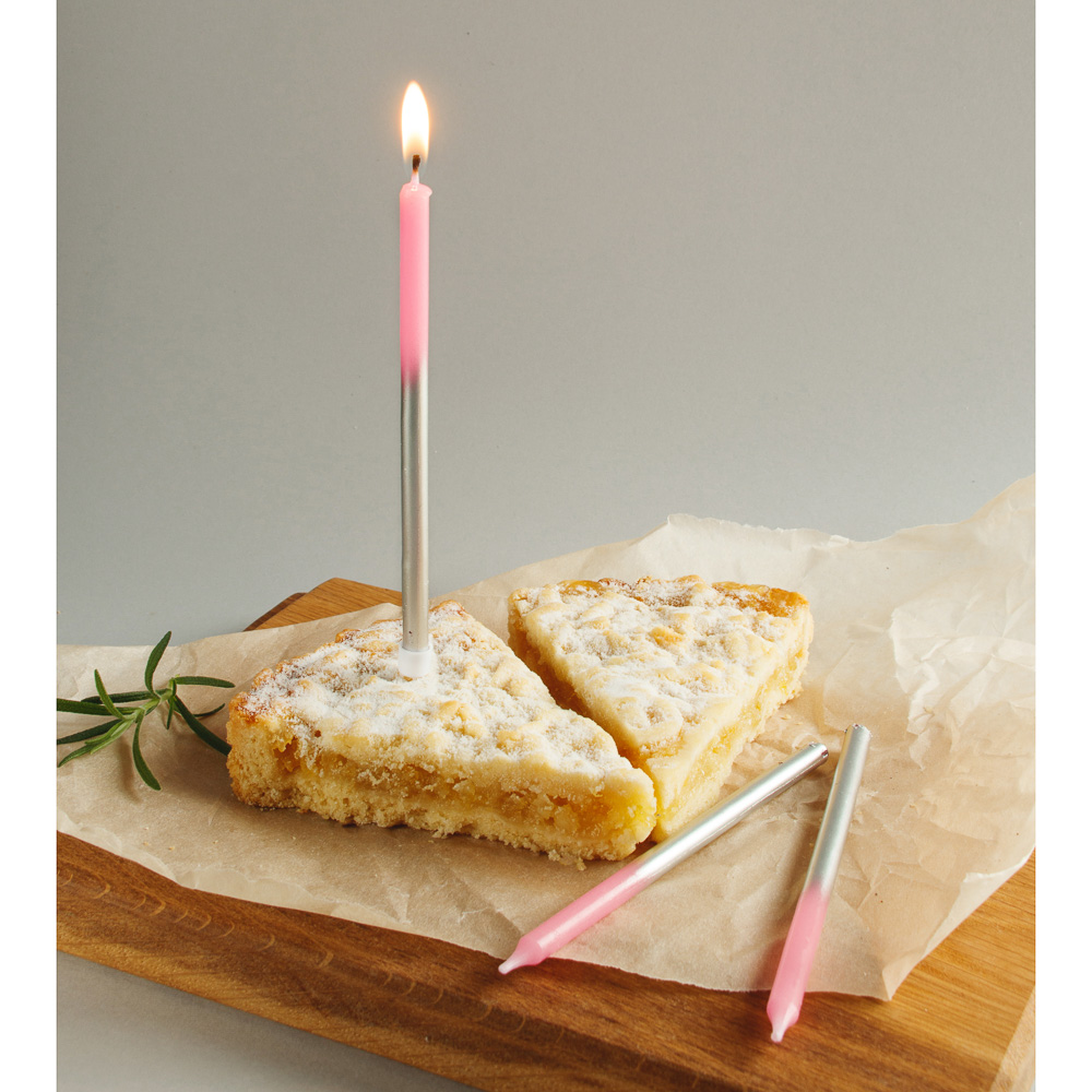 Свечи для торта FNtastic, перламутр-градиент - #1