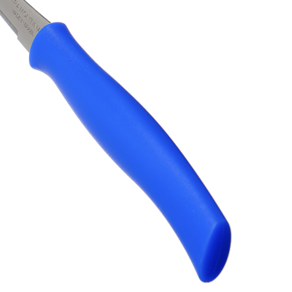 Нож для томатов 12,7 см Tramontina Athus, синяя ручка, 23088/015 - #4