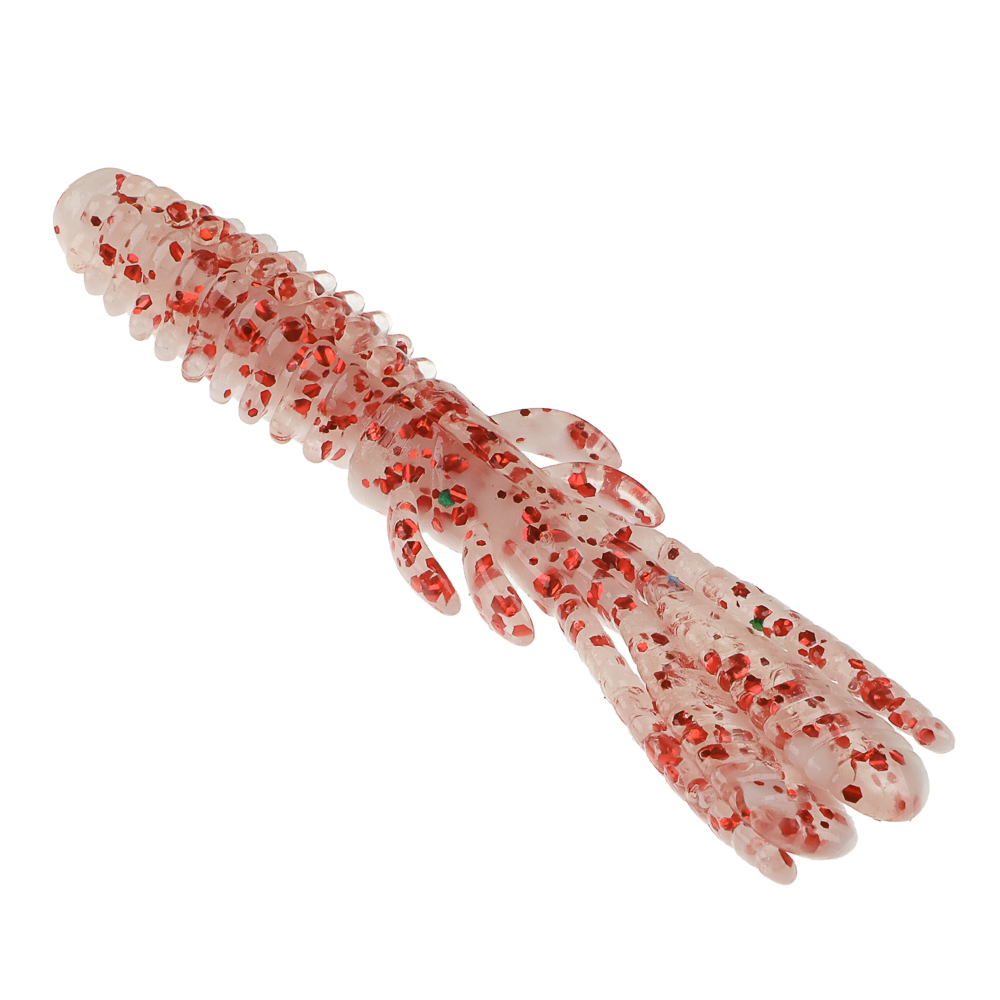 Набор силиконовых приманок "Кальмар" тм AZOR FISHING, плавающая, съедобная, 75мм, 5шт, 5 цветов - #16