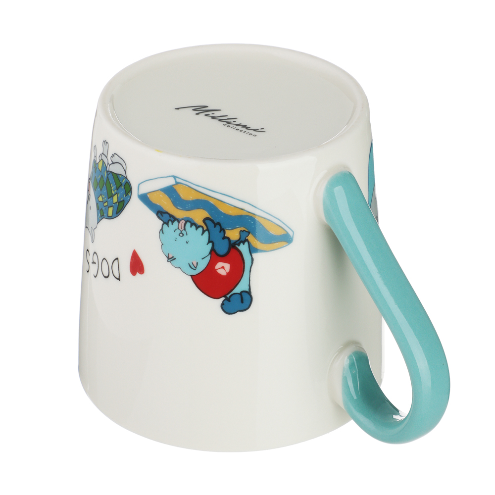 MILLIMI Четыре лапы Кружка 390мл, фарфор, 4 дизайна - #6