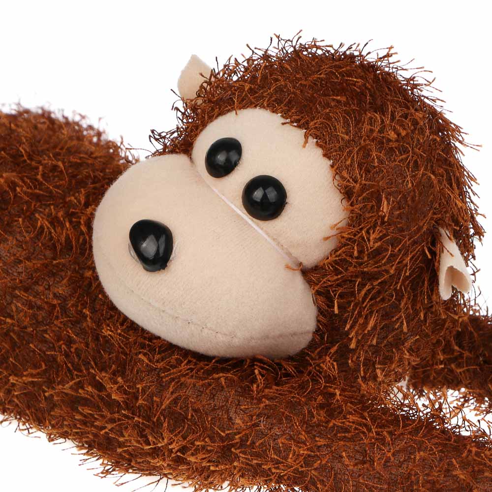 ИГРОЛЕНД Игрушка мягкая "Обезьянка-обнимашка" со звуком, 35-64 см, полиэстер, 3xAG13, микс видов - #5