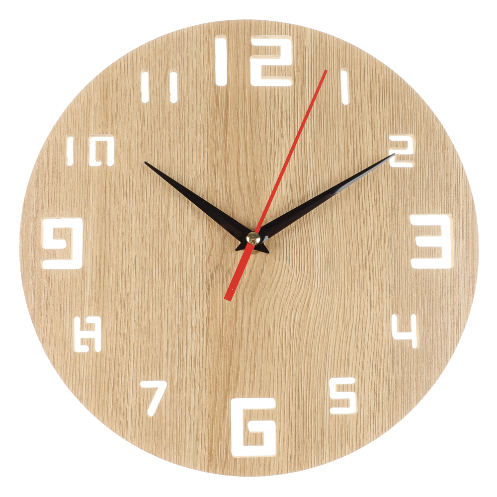 LADECOR CHRONO Часы настенные, круглые, 25см, МДФ, 1хАА - #1