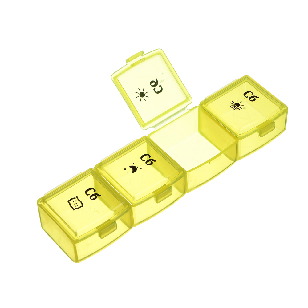 Бокс для таблеток тм VETTA, 28 ячеек, пластик, 19,5х11см - #6