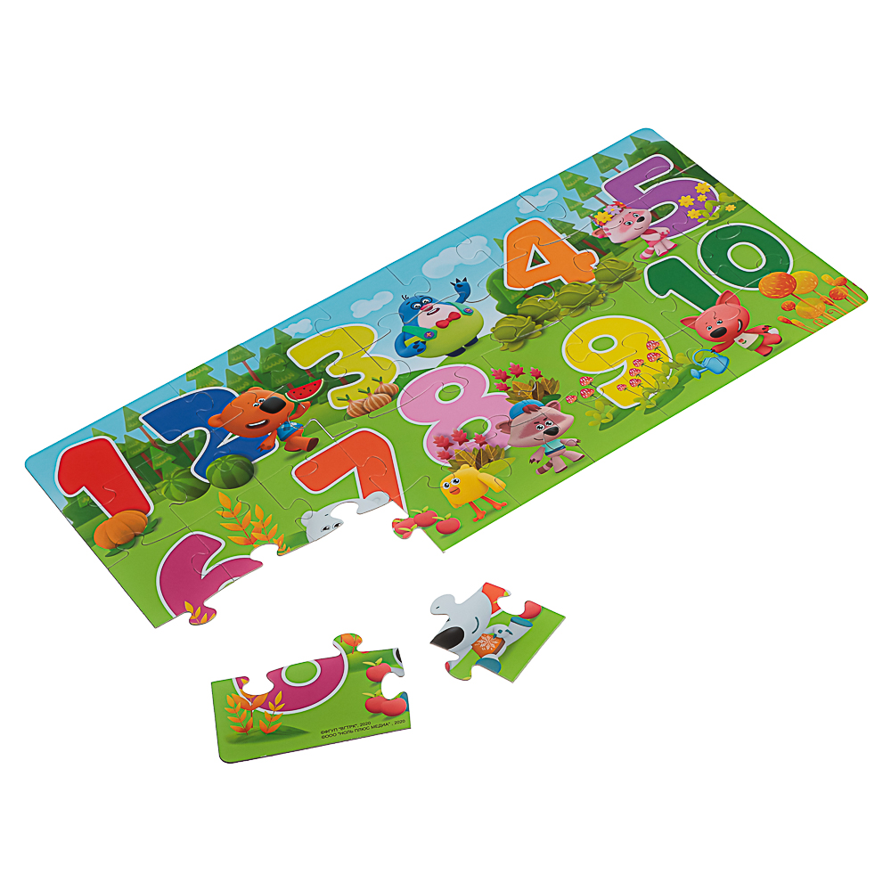 МиМиМишки.Пазл.30Эл.От 1 до 10, 28,5x3,5x18,5см - #3