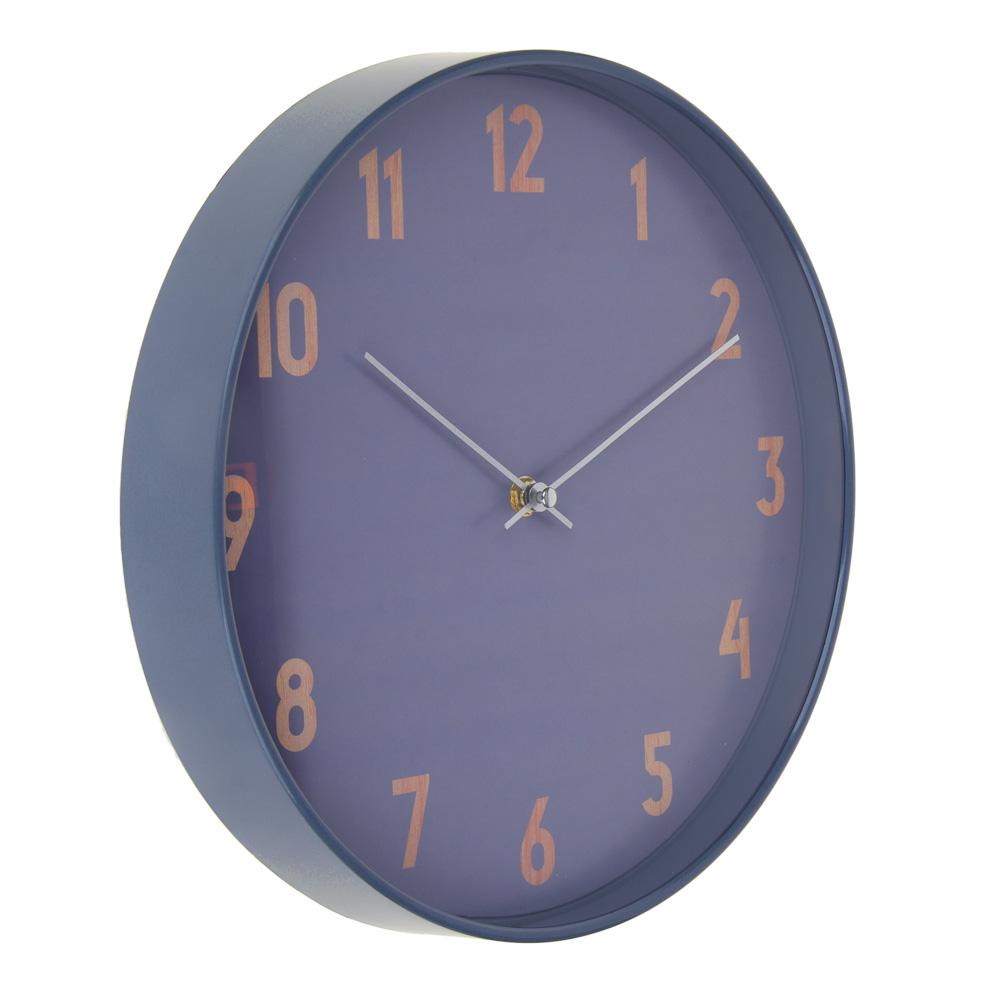 LADECOR CHRONO Часы настенные круглые, пластик, d30 см, тикающий ход, 1xАА, арт08-23 - #2