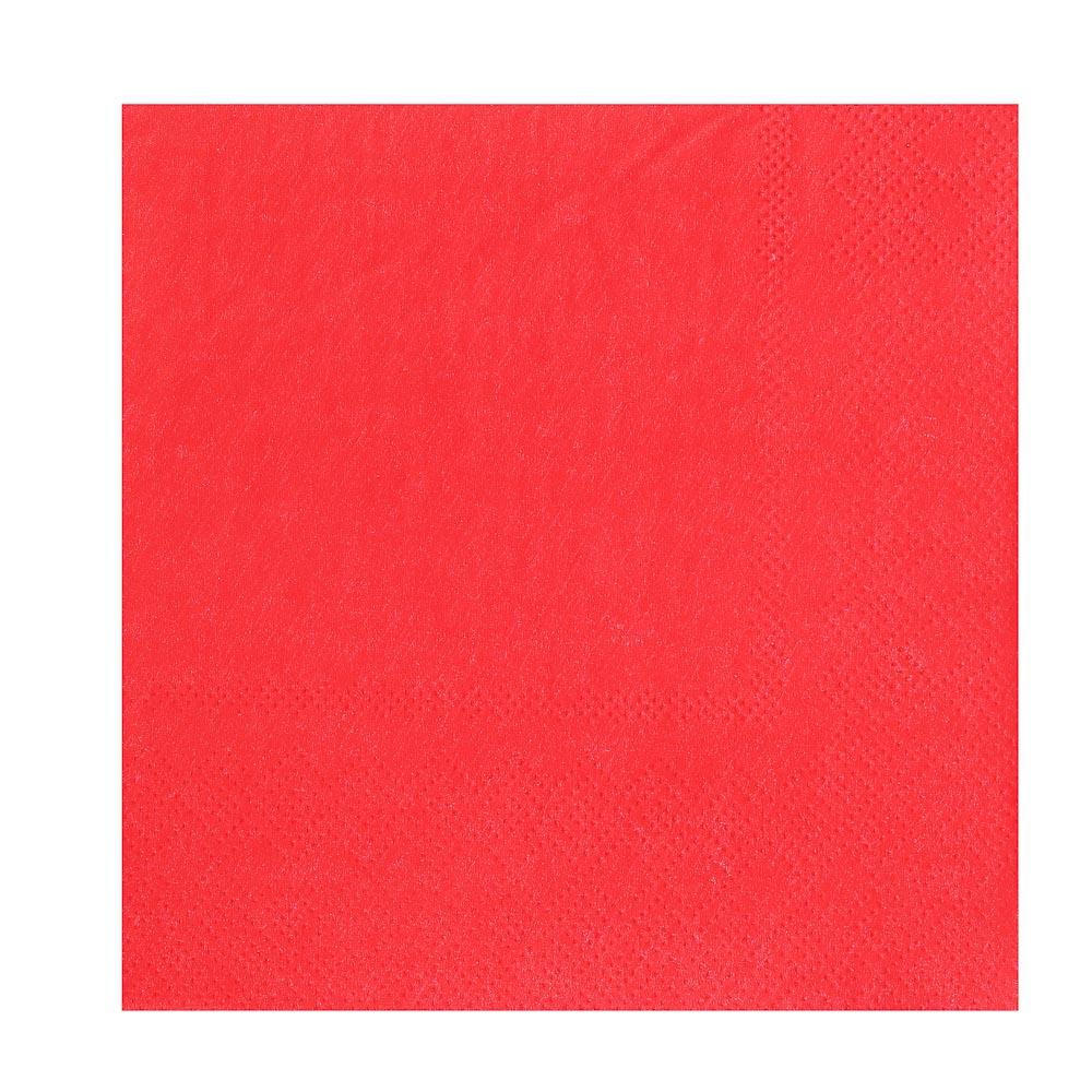 Набор бумажных салфеток, красный - #1