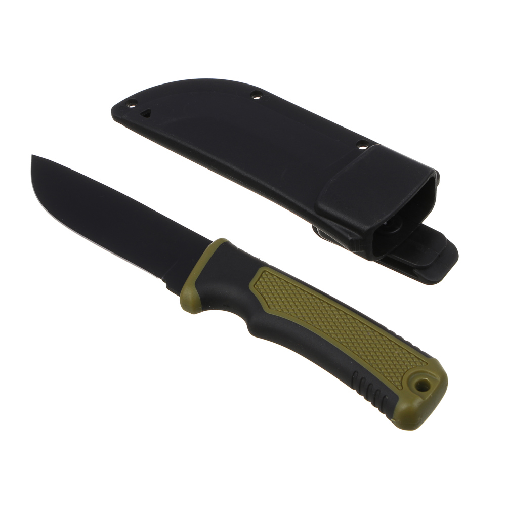 Нож универсальный с ножнами тм ЕРМАК, 22см, 2CR13, пластик - #1